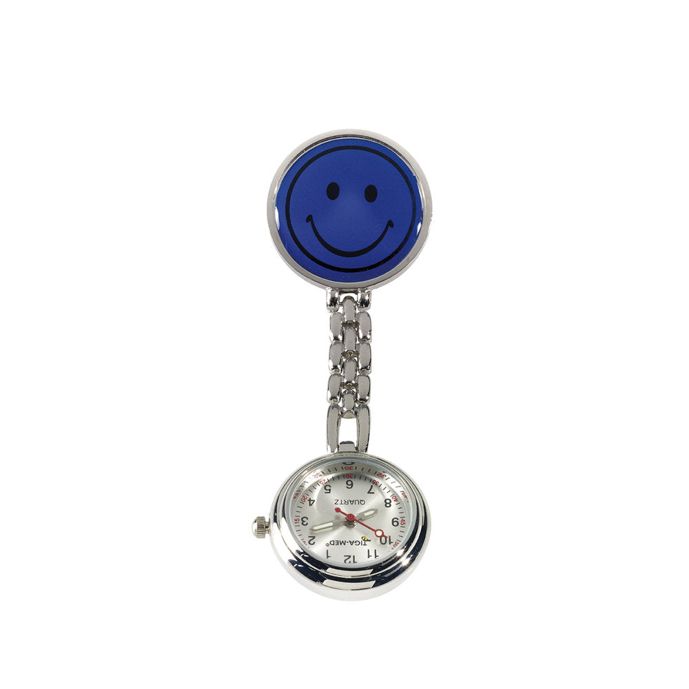 Unisex Ansteckuhr, Leiber 02/2545 - marine