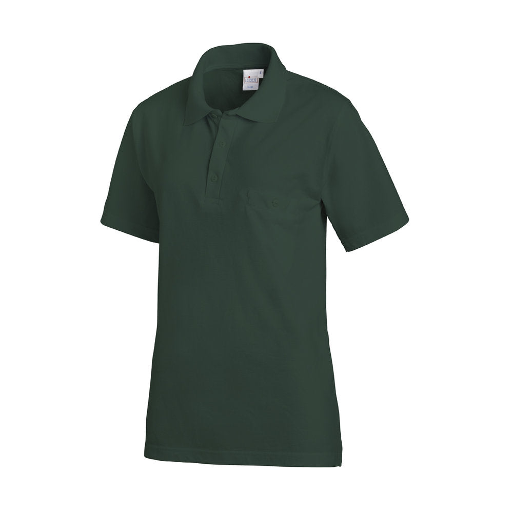 Unisex Poloshirt, Leiber 08/241 - bottle green