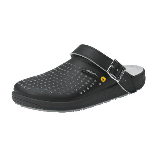 Unisex Rubber Clog ESD, ABEBA schwarz
