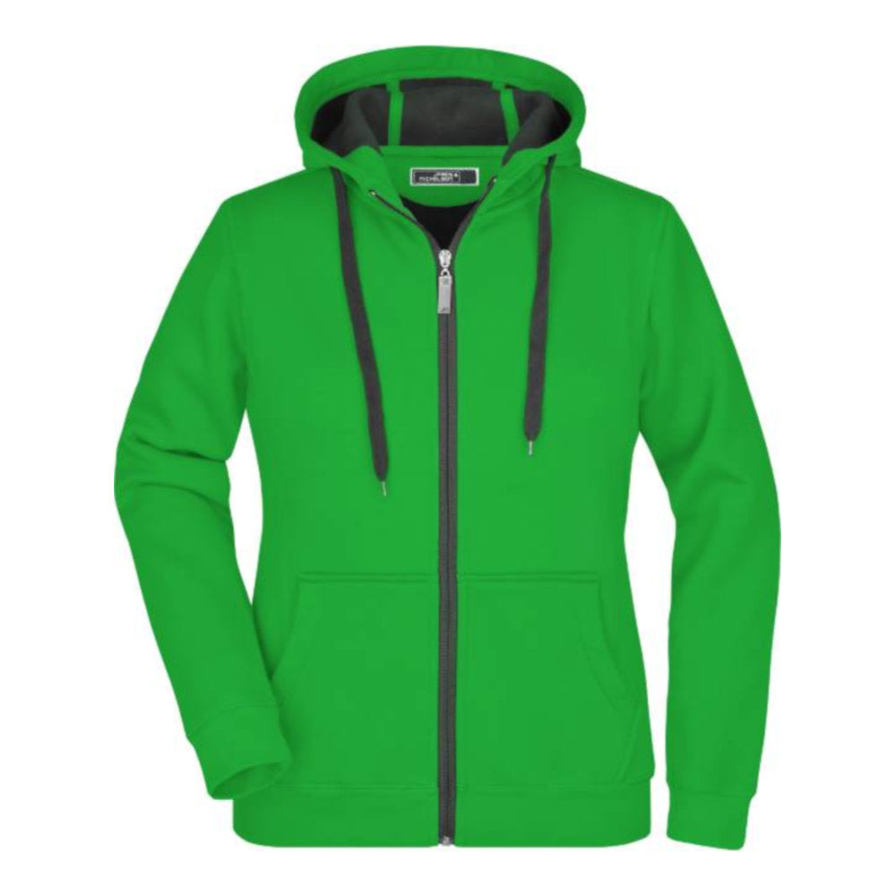 Damen Doubleface Jacke, Daiber JN 354 – fern green/graphite