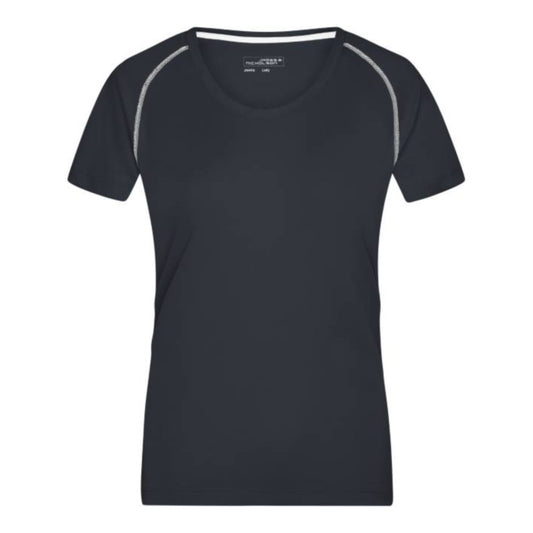 Damen Funktionsshirt, Daiber JN 495 – black/white