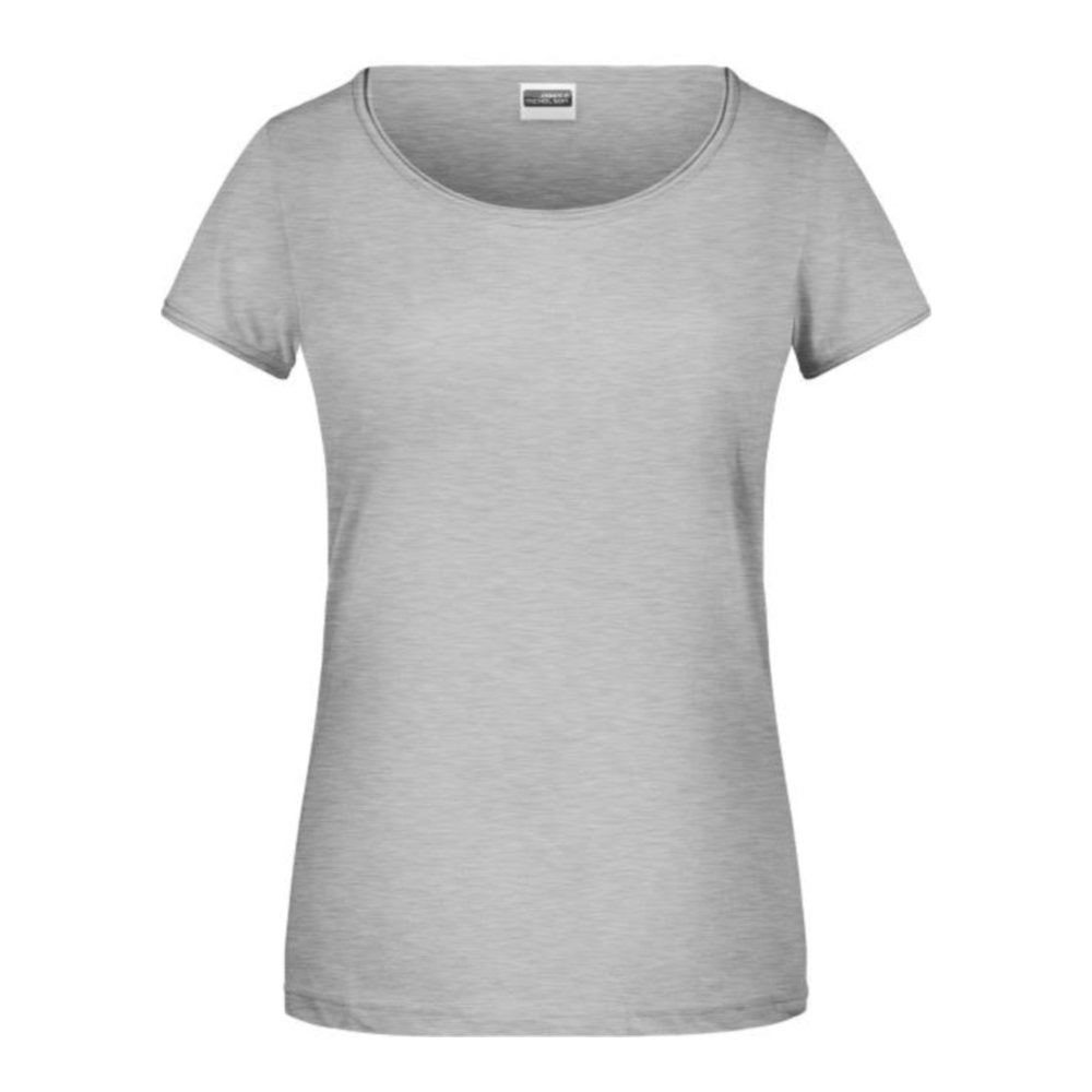 Damen Bio T-Shirt, Daiber 8001 – grey heather