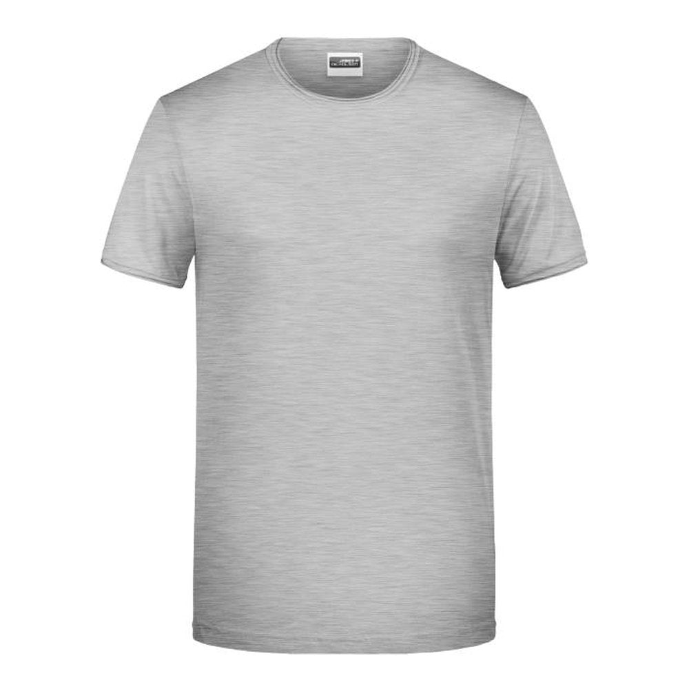 Herren Bio T-Shirt, Daiber 8002 – grey heather