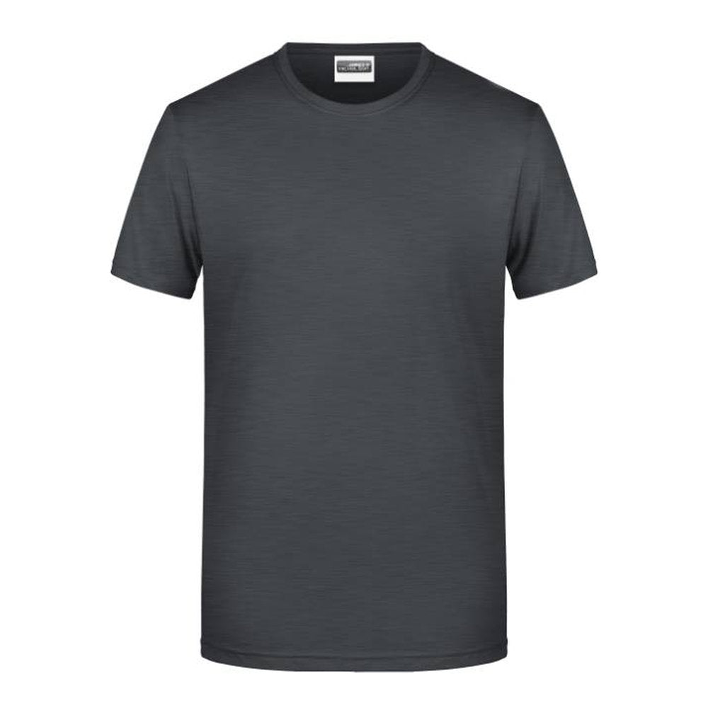 Herren Bio T-Shirt, Daiber 8008 – black heather