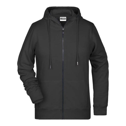 Damen Kapuzen Sweatjacke, Daiber 8025 – black