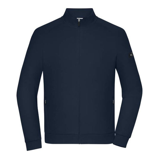 Herren Interlock Sweatjacke, Daiber 8054 – navy