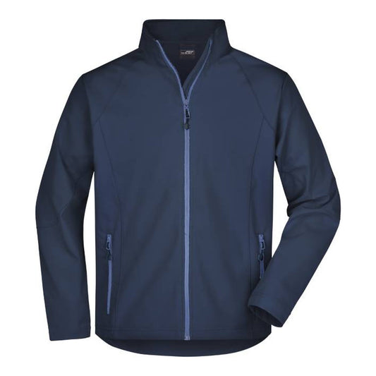 Herren 3-Lagen Softshell Jacke, Daiber JN 1020 – navy