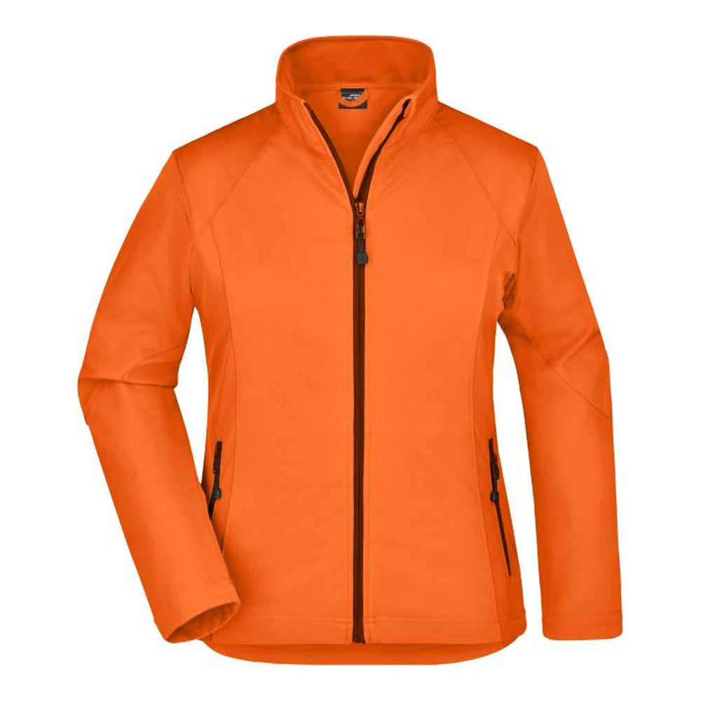Damen 3-Lagen Softshell Jacke, Daiber JN 1021 – orange
