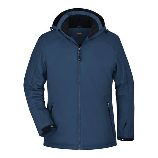 Damen 3-Lagen Wintersport Softshell Jacke, Daiber JN 1053 – navy