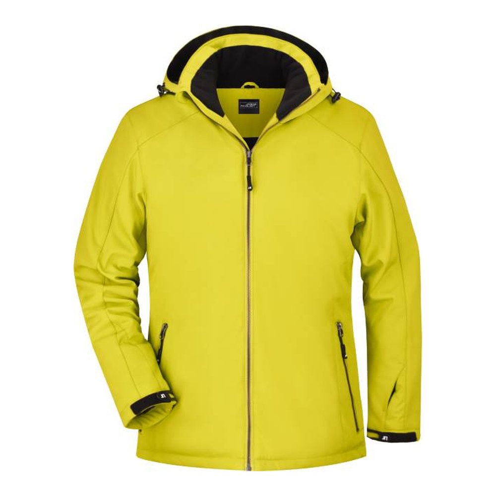 Damen 3-Lagen Wintersport Softshell Jacke, Daiber JN 1053 – yellow