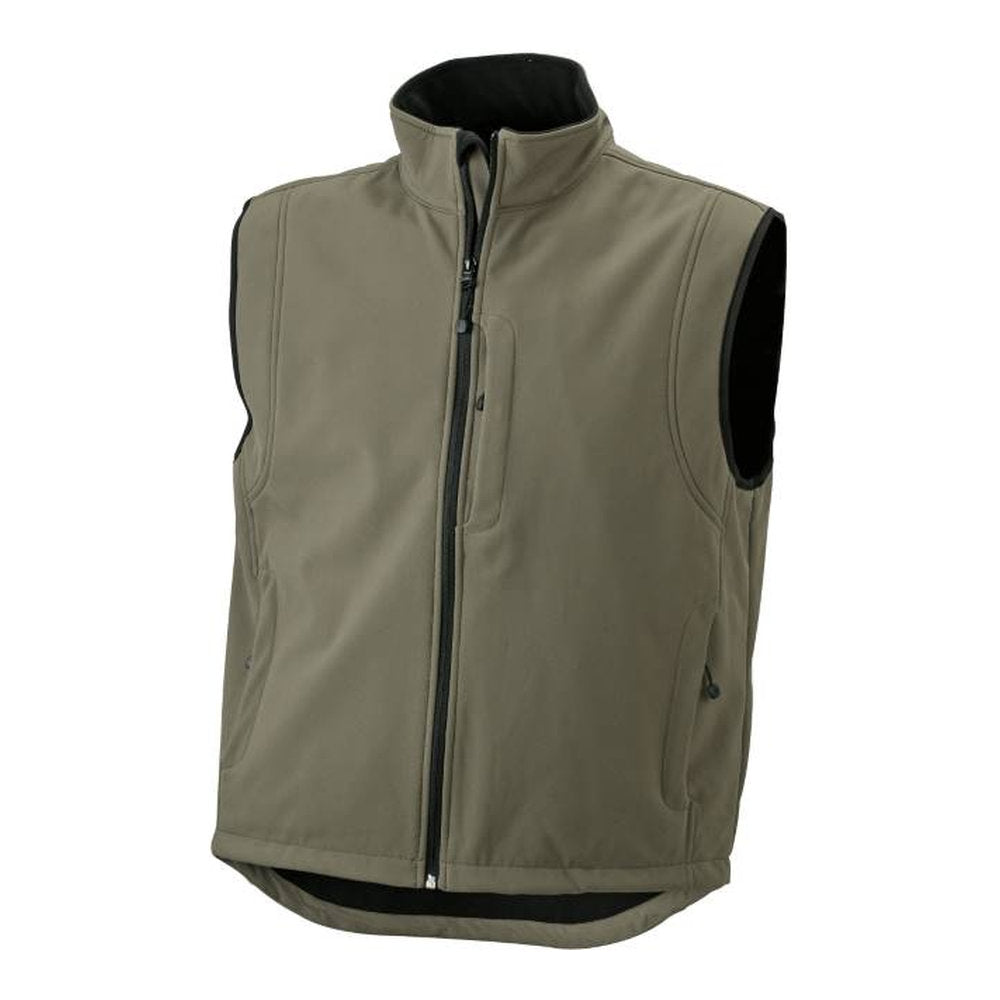 Herren 3-Lagen Softshell Gilet, Daiber JN 136 – olive