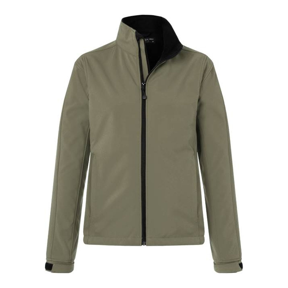 Damen 3-Lagen Softshell Jacke, Daiber JN 137 – olive