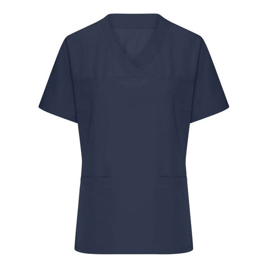 Damen V-Ausschnitt Stretch Kasack, Daiber JN 3103 – navy
