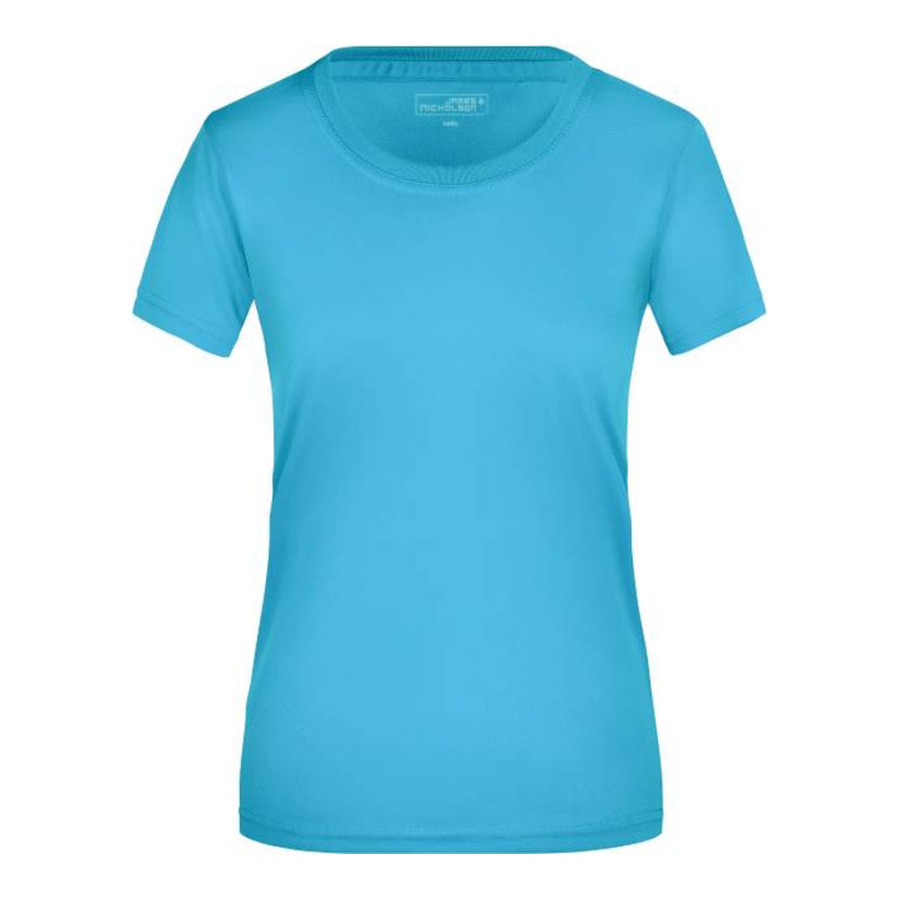 Damen Jersey Sport Shirt, Daiber JN 357 – pacific
