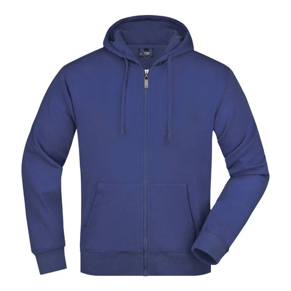 Herren Kapuzen Sweatjacke, Daiber JN 42 – royal