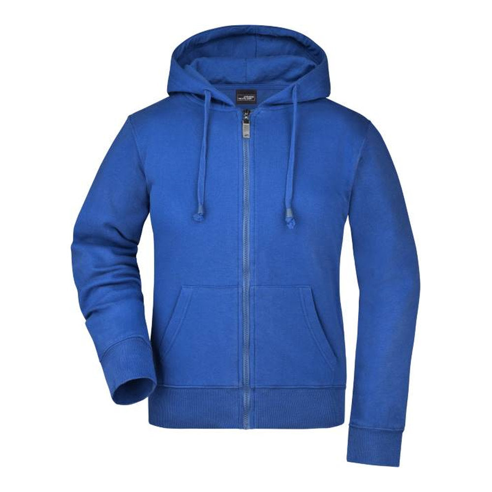Damen Kapuzen Sweatjacke, Daiber JN 53 – royal