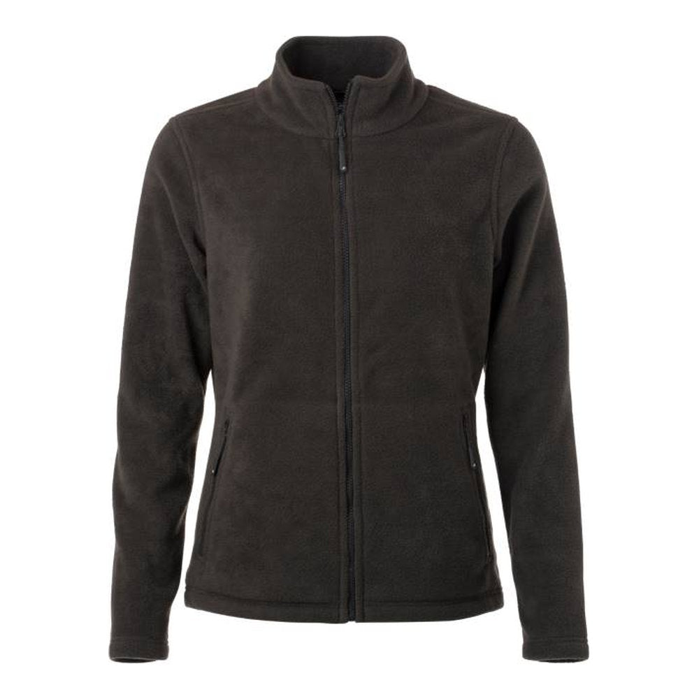 Damen Microfleece Jacke, Daiber JN 781 – dark grey