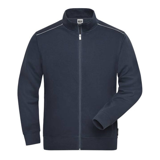 Herren Workwear Sweatjacke - Solid, Daiber JN 894 – navy