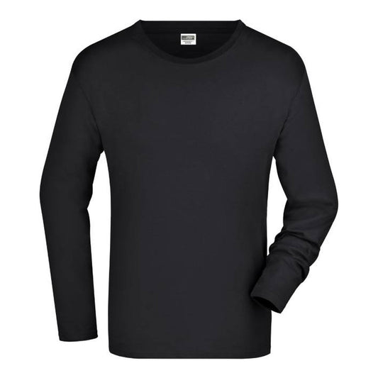Herren T-Shirt langarm, Daiber JN 913 – black