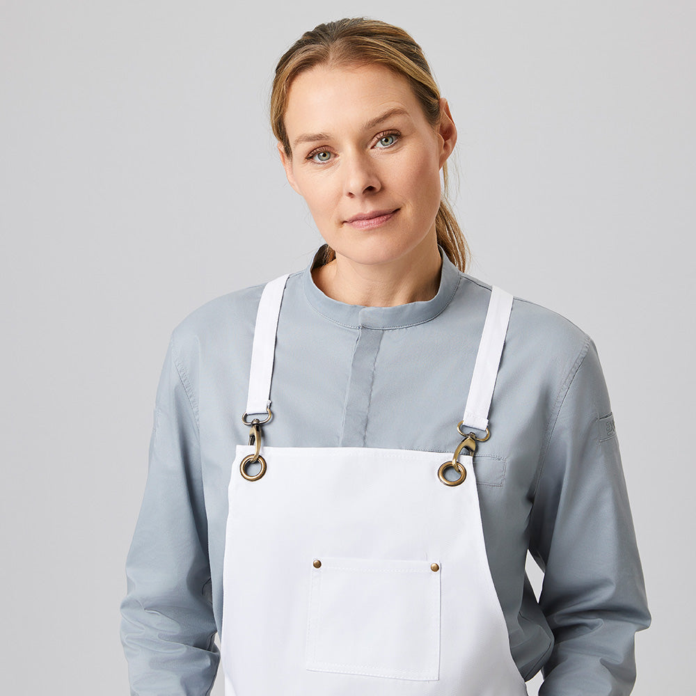 Latzschürze B 70 x L 80 cm, EXNER 249 – weiß