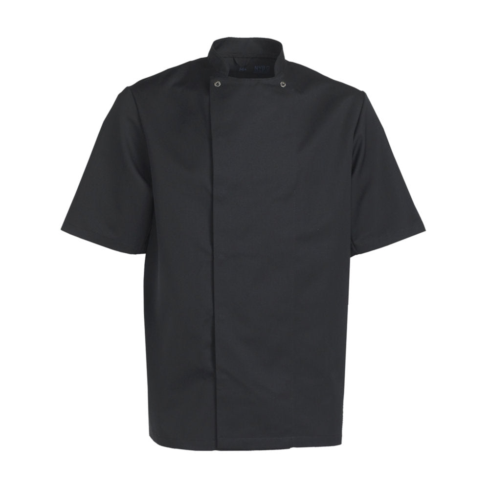 Kochjacke, 1/4 Arm, NYBO 201074-01 - Schwarz