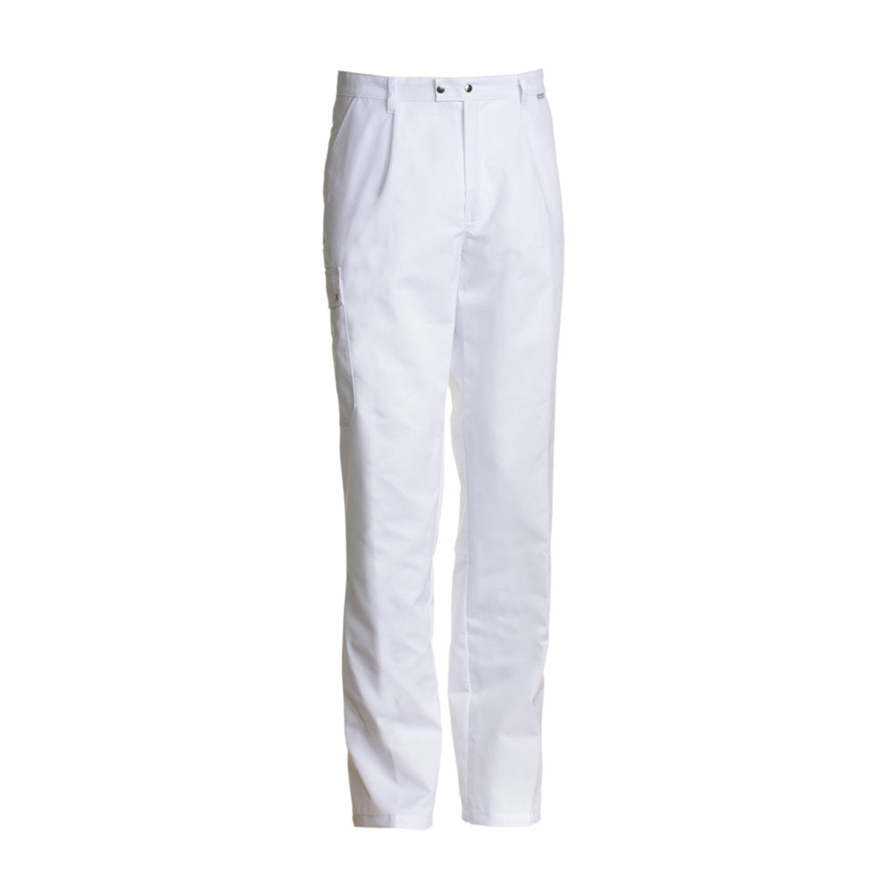 Unisexhose m. Oberschenkel- u. Handytasche, NYBO 205002-02 - Weiß