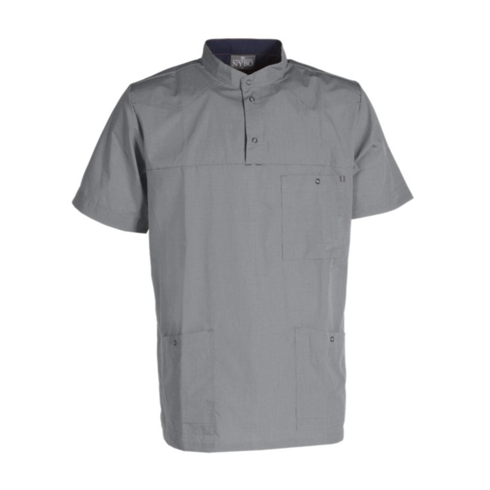 Unisex-Schlupfhemd, NYBO 547059-09 - Grau Melange