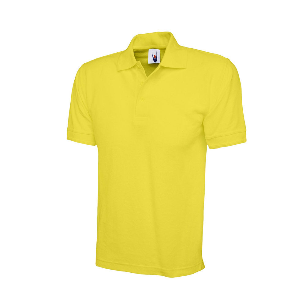 Heavyweight Poloshirt, UNEEK UC102 - Yellow