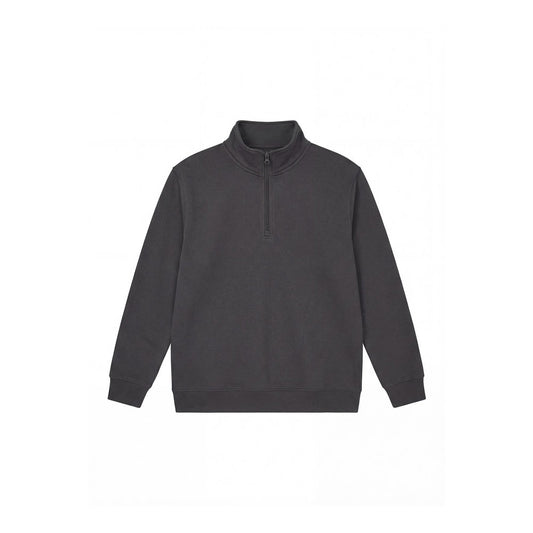 Quarter-Zip Sweatshirt, UNEEK UC213 - Charcoal