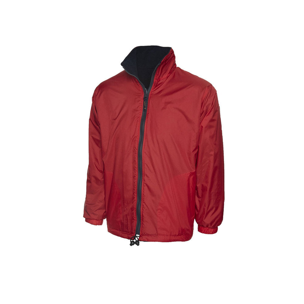 Classic Wende-Fleecejacke, UNEEK UC605 - Red