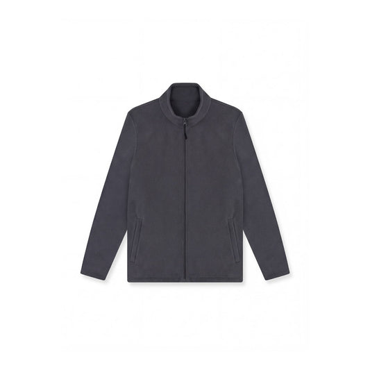 Leichte Microfleecejacke mit Reißverschluss, UNEEK UC609 - Charcoal