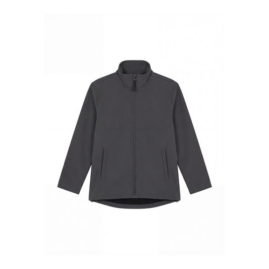 Eco Softshelljacke mit Reißverschluss, UNEEK GR65 - Charcoal