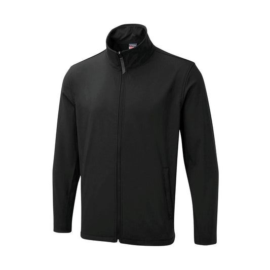 UX Printable Softshelljacke, UNEEK UX10 - Black