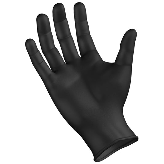 Semperguard Sapphire XP Black Handschuhe, Nitril Einweghandschuhe, schwarz