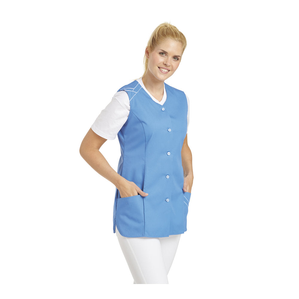 Damen Kasack, Leiber 04/1247 - caribic-blau