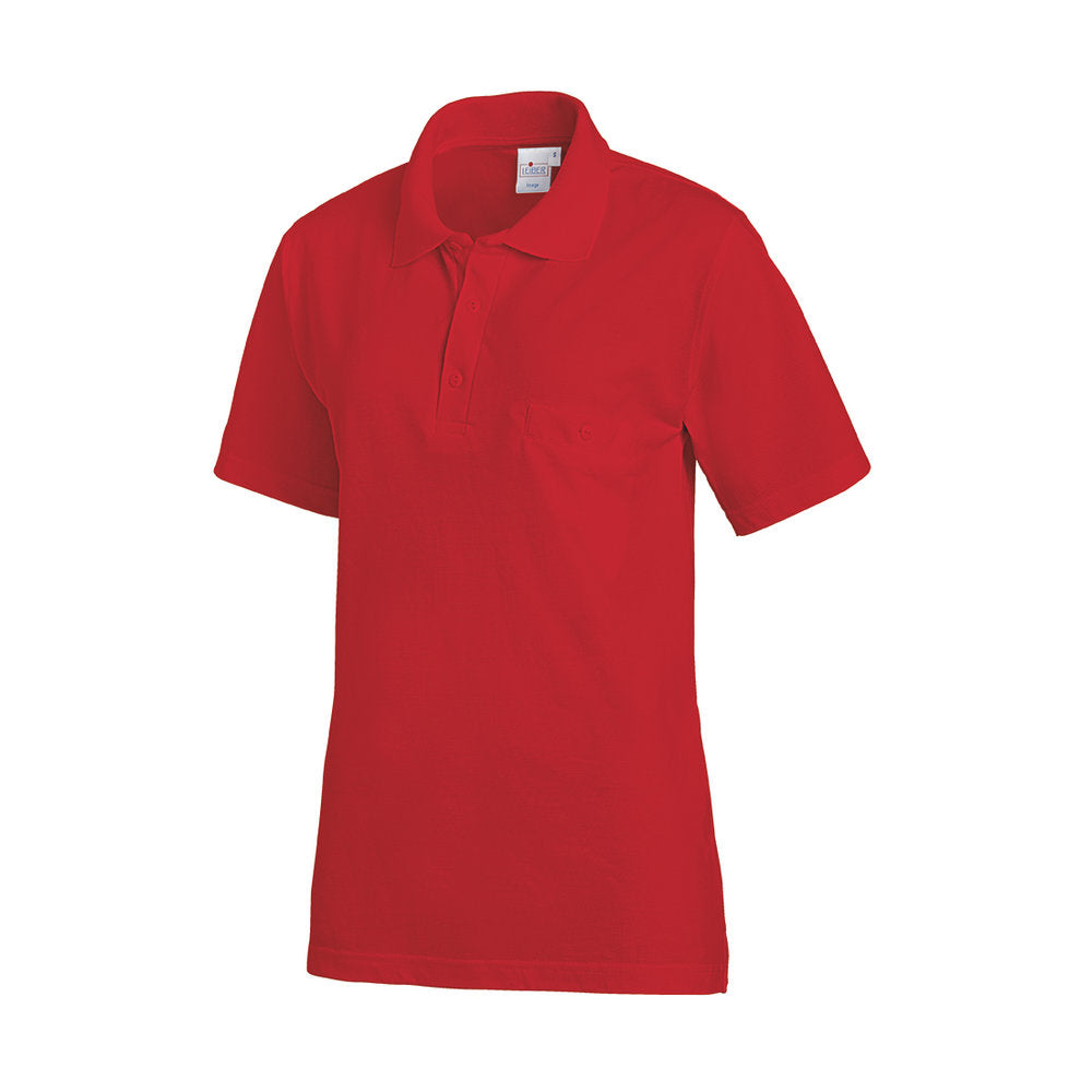 Unisex Poloshirt, Leiber 08/241 - rot