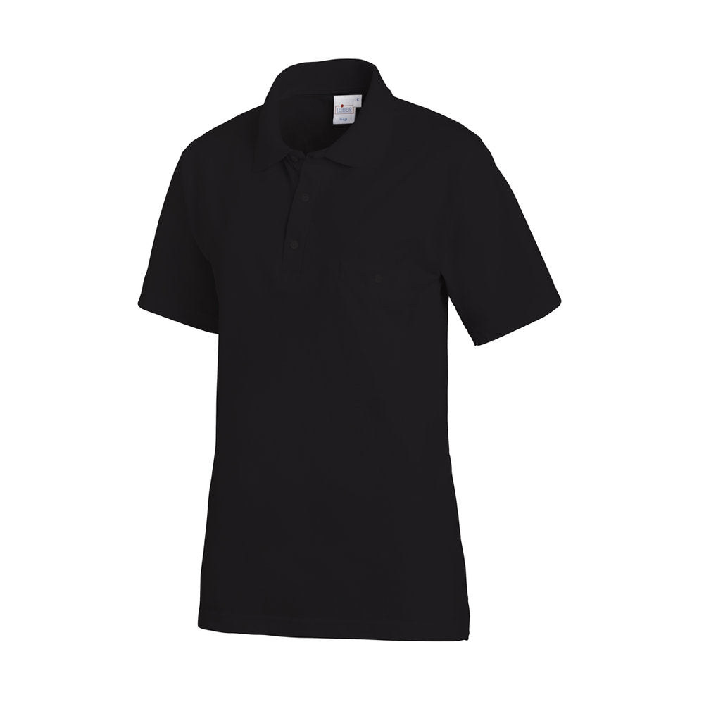 Unisex Poloshirt, Leiber 08/241 - schwarz