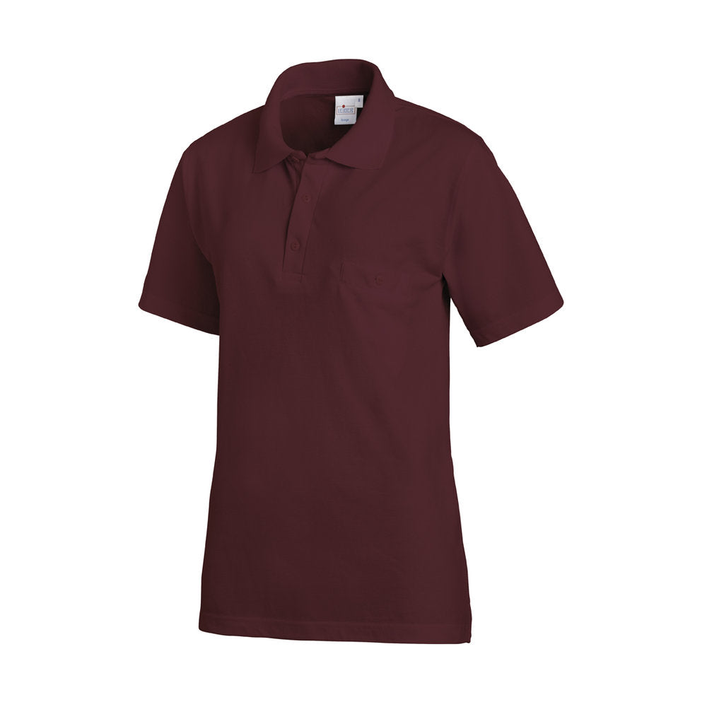 Unisex Poloshirt, Leiber 08/241 - bordeaux