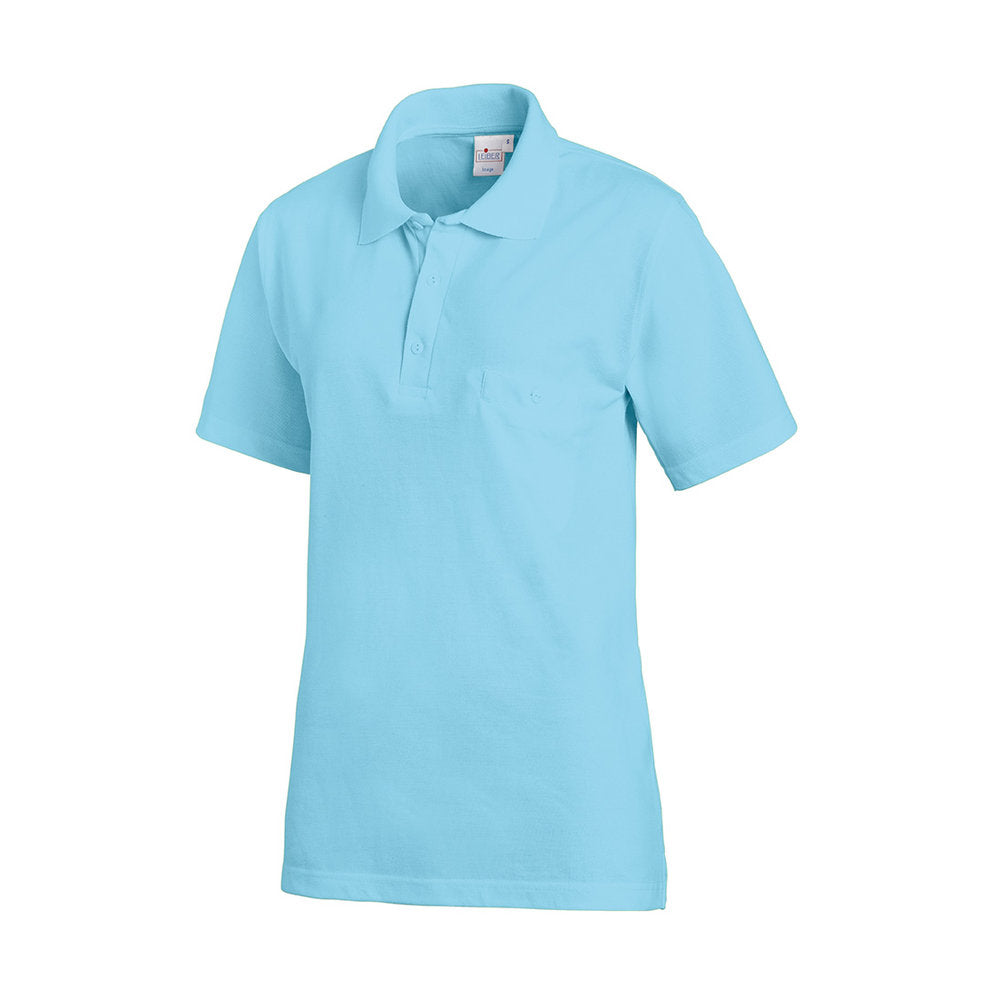 Unisex Poloshirt, Leiber 08/241 - ozeanblau