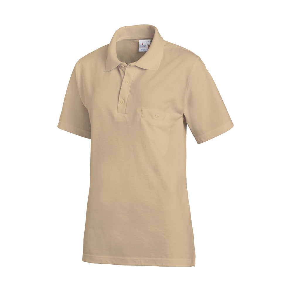 Unisex Poloshirt, Leiber 08/241 - sand