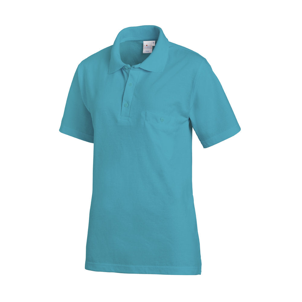Unisex Poloshirt, Leiber 08/241 - petrol