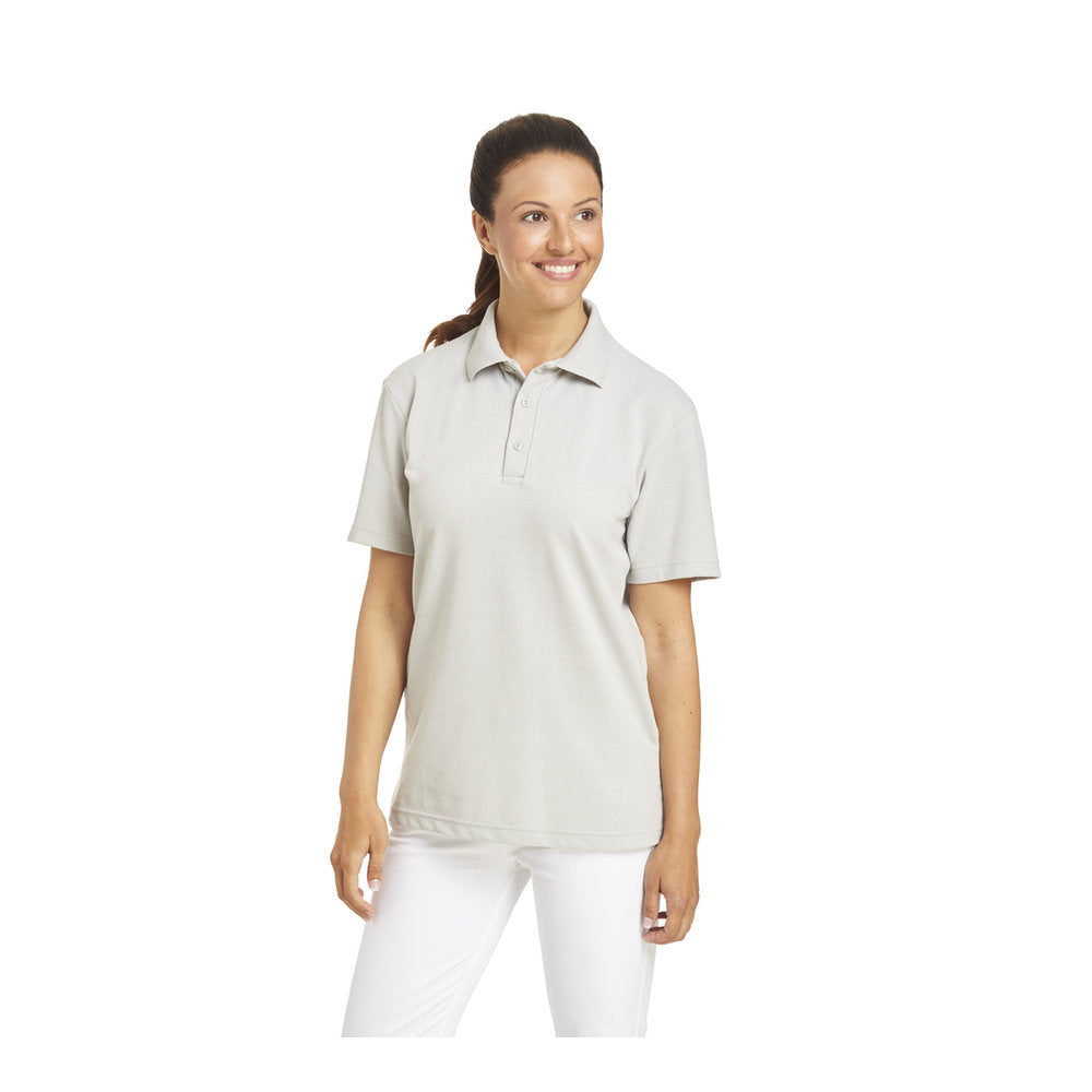 Unisex Poloshirt, Leiber 08/2515 - silbergrau