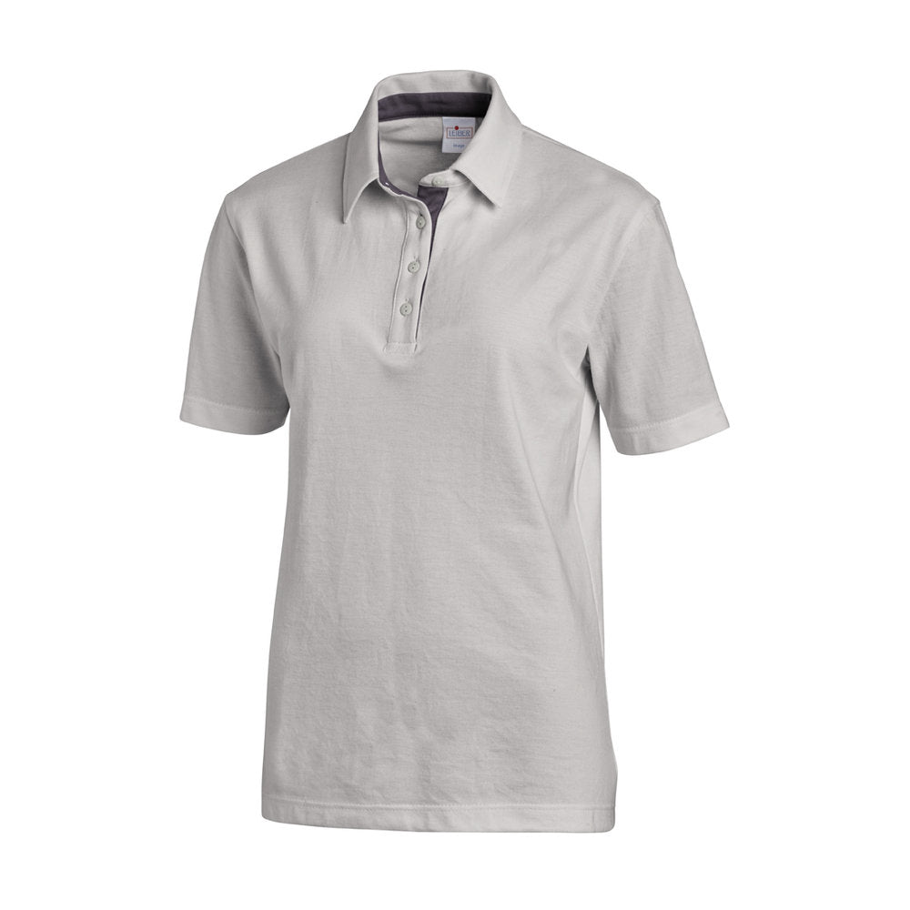 Unisex Poloshirt, Leiber 08/2637 - silbergrau/grau