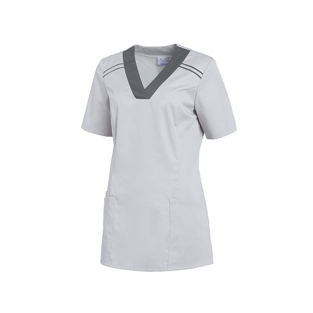 Damen Schlupfkasack, Leiber 08/2798 - silbergrau/anthrazit
