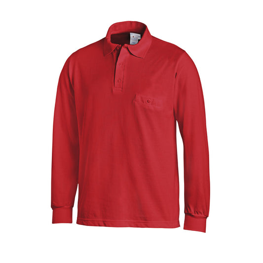 Unisex Poloshirt, Leiber 08/841 - rot