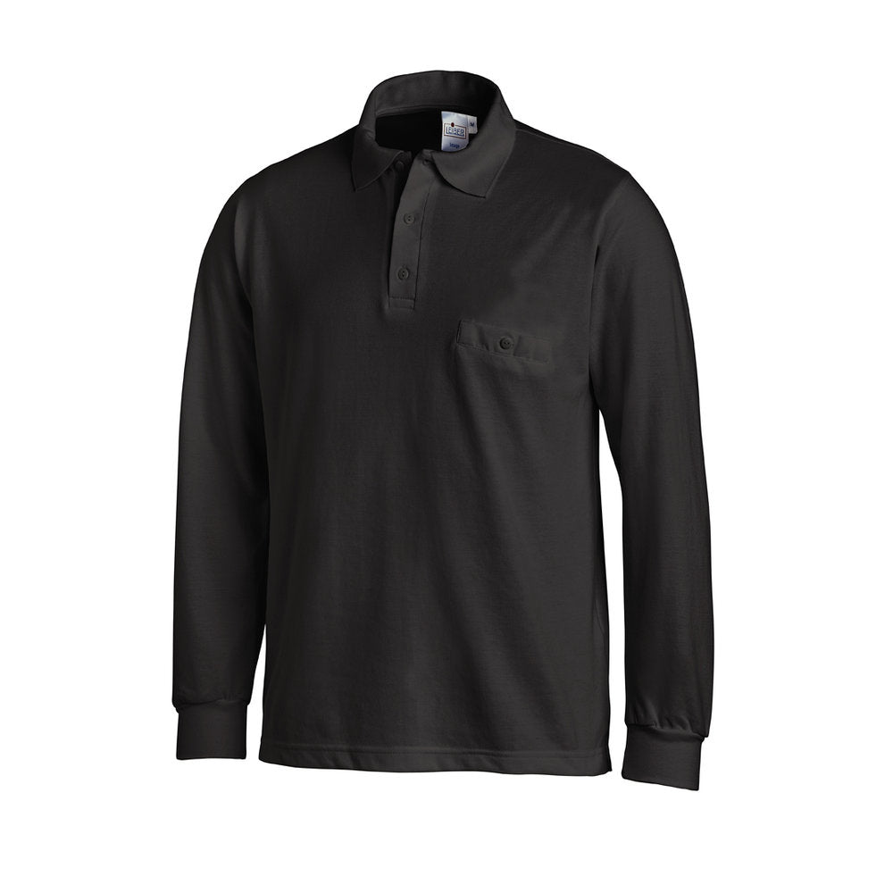 Unisex Poloshirt, Leiber 08/841 - schwarz