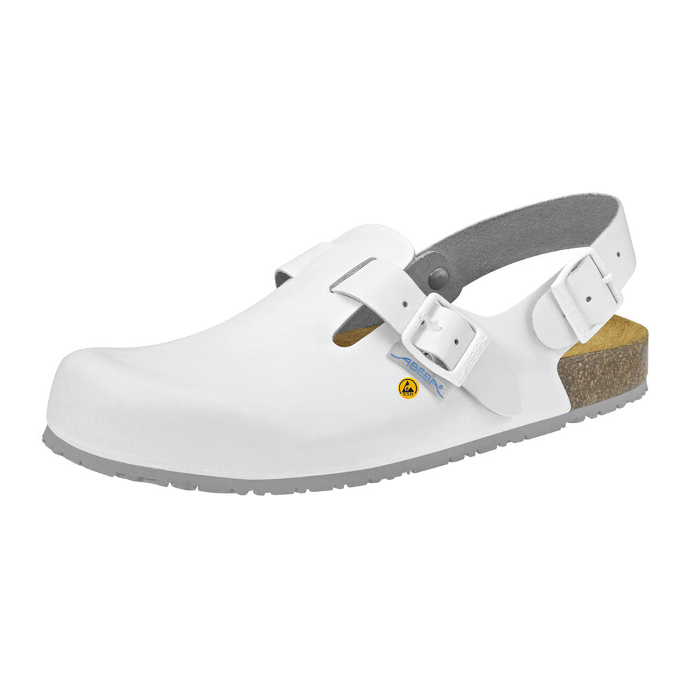 ABEBA Nature Clog ESD, weiß