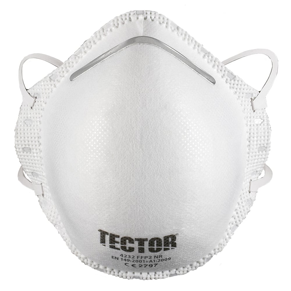 Tector FFP2 Masken ohne Ventil, 20 Stück