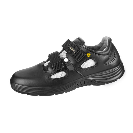 ABEBA X-Light Berufssandale ESD, schwarz