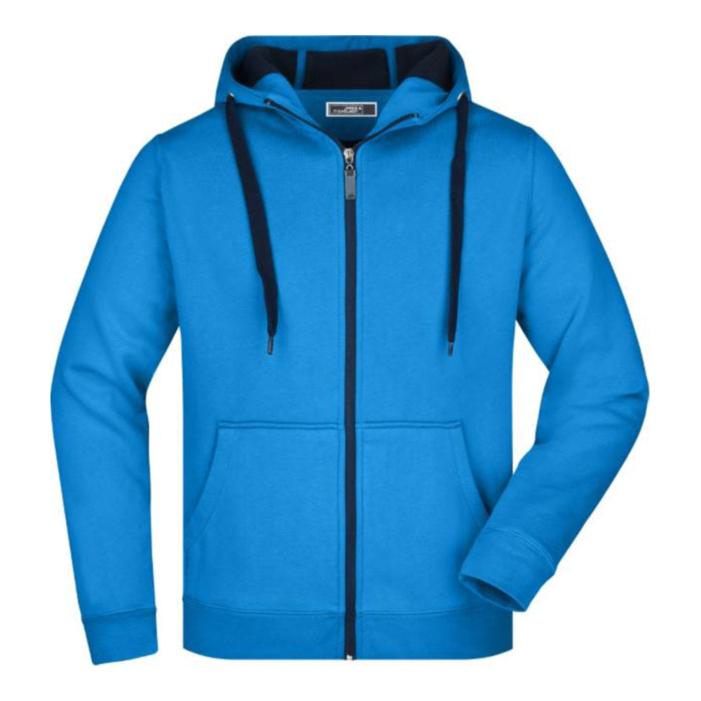 Herren Doubleface Jacke, Daiber JN 355 – azure/navy